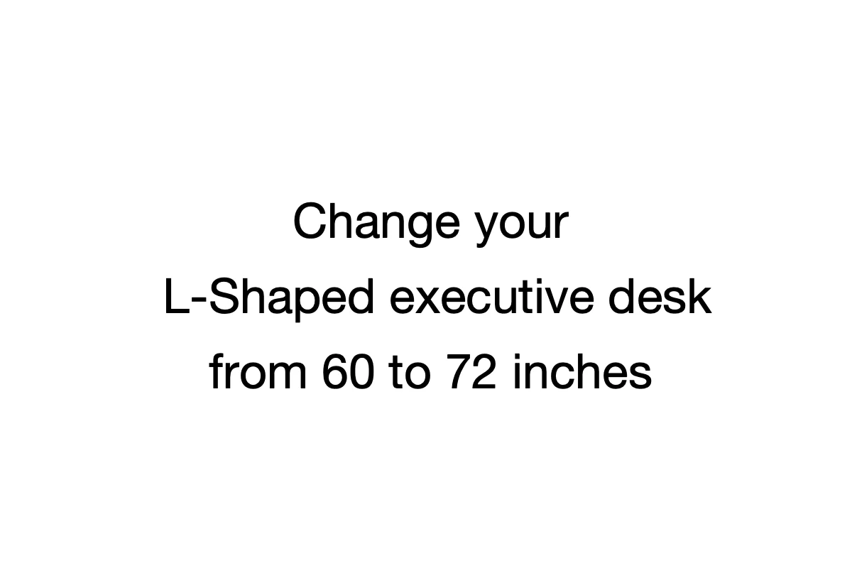 L executive size change from 60‘’ to 72‘’（for your previous order) - Image 2