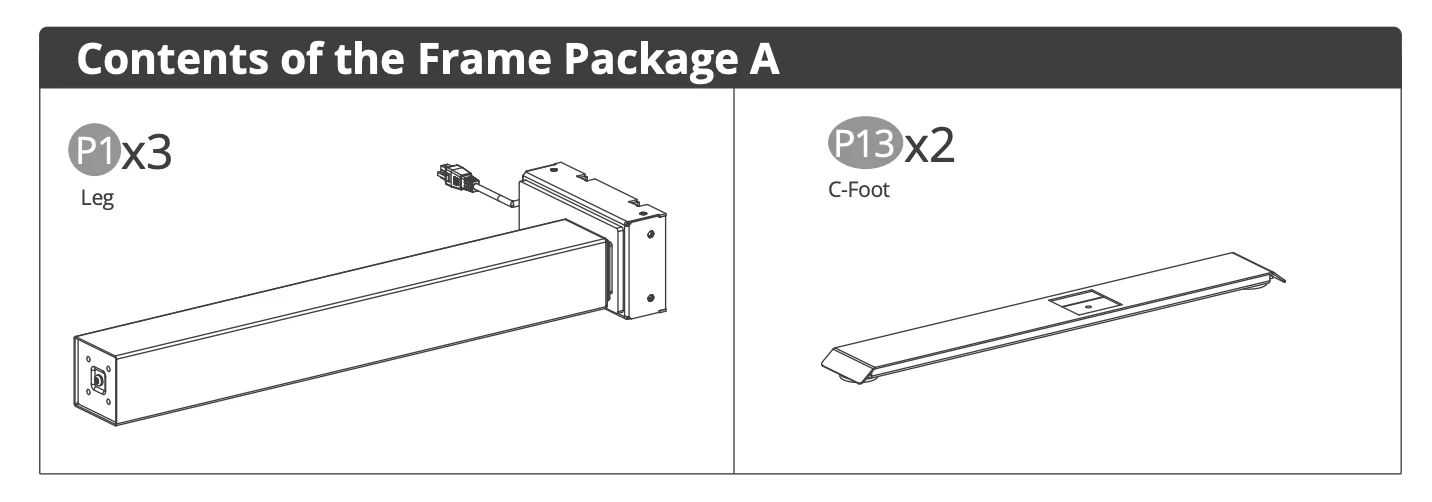 V0.6 L shape frame package A-for your previous order - Image 2