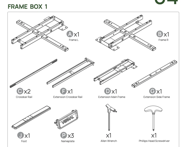 V0.7 L-shaped Frame (for your previous order) - Image 2
