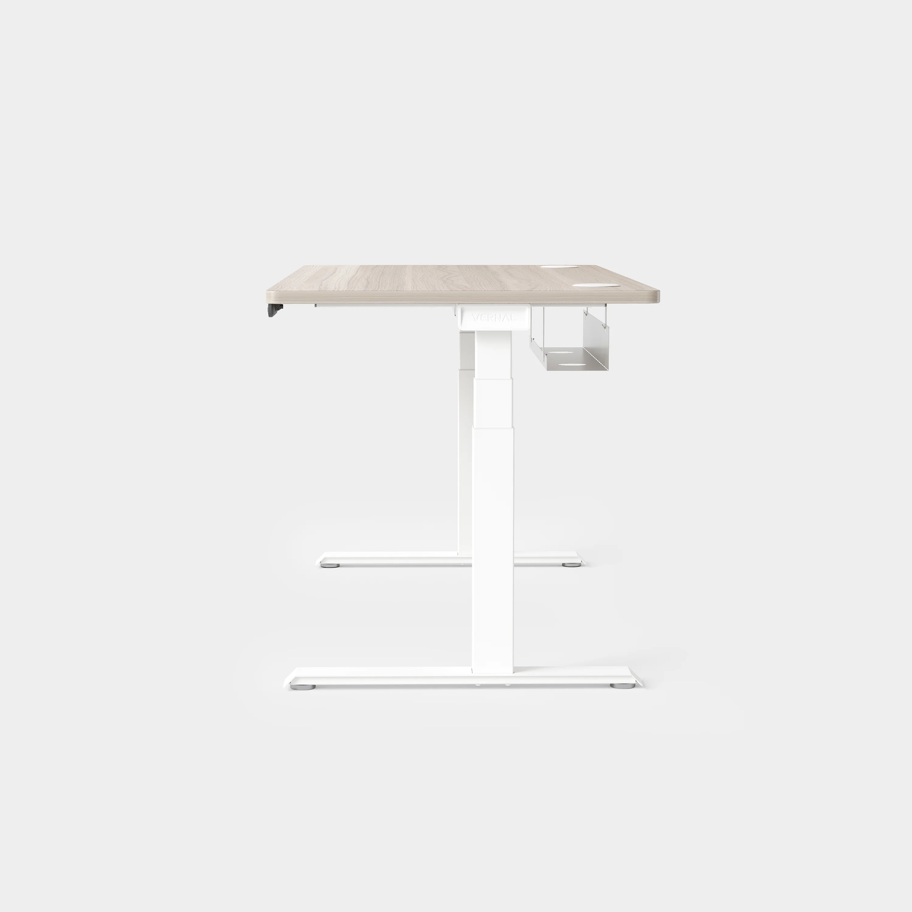 Vernal Standing Desks - Light Walnut/White - Image 3