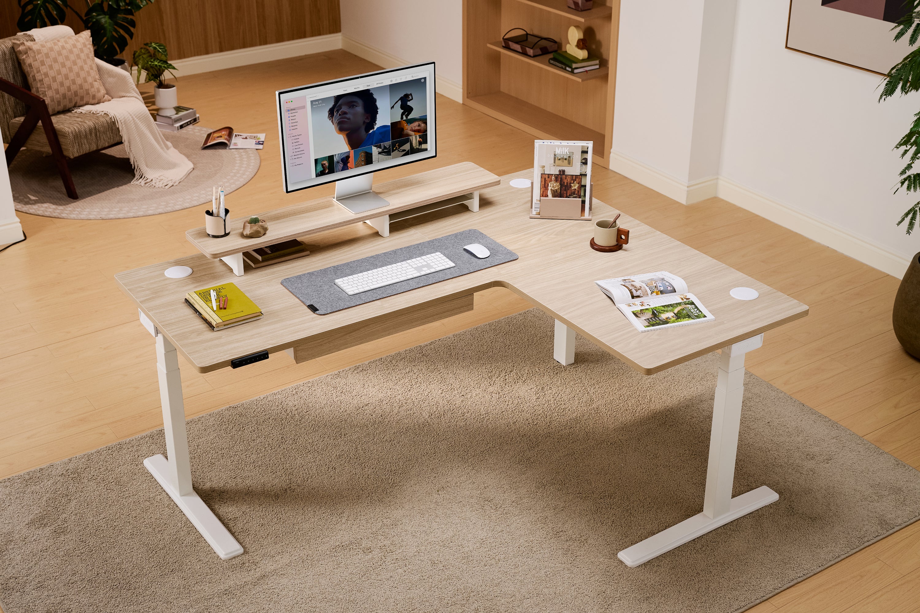 Vernal Core3 L-shaped Standing Desk - Image 22