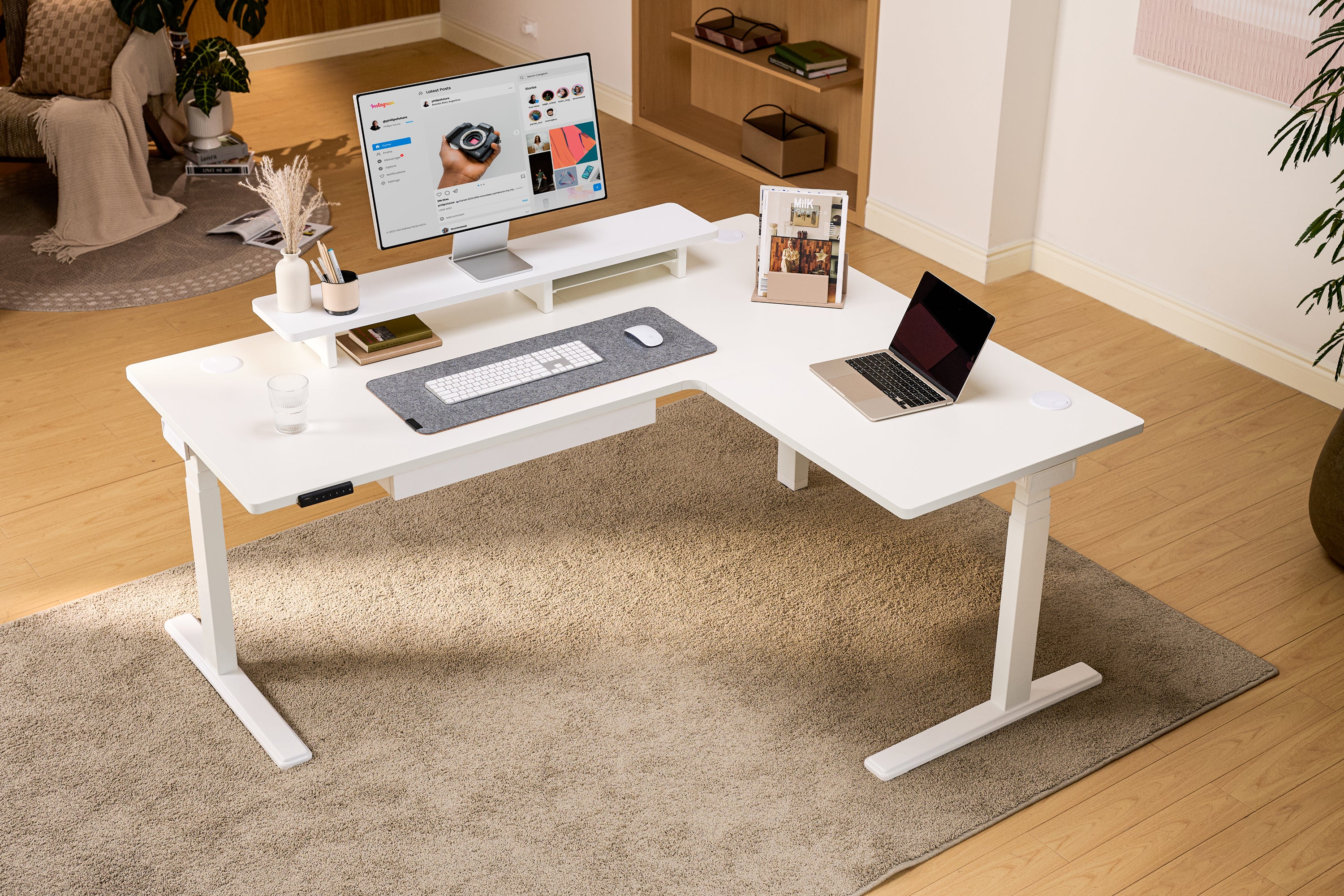 Vernal Core3 L-shaped Standing Desk - Image 34