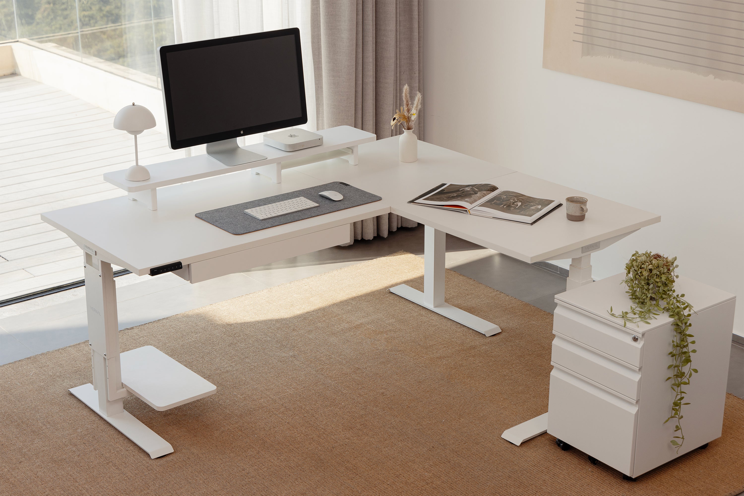 Vernal L-shaped Standing Desk 2025 - Image 18