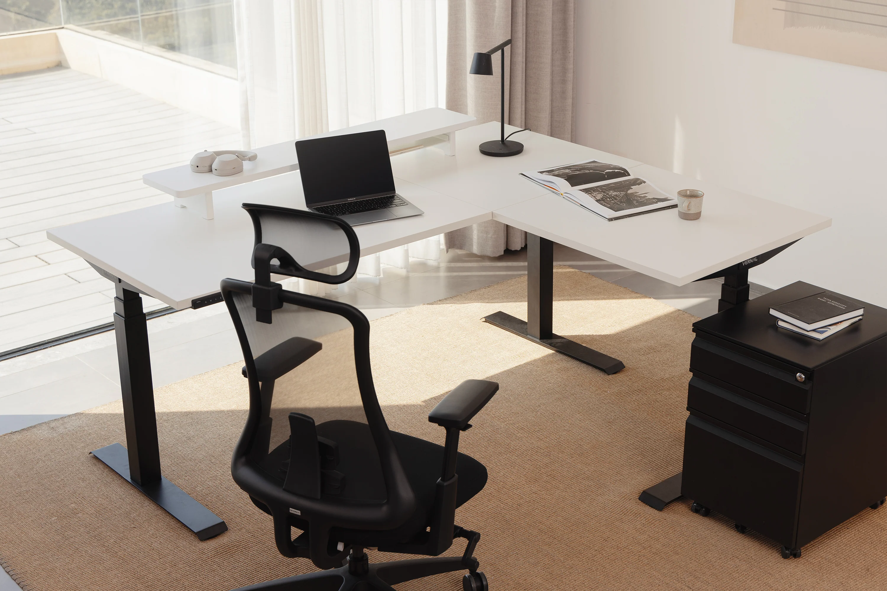 Vernal L-shaped Standing Desk 2025 - Image 22